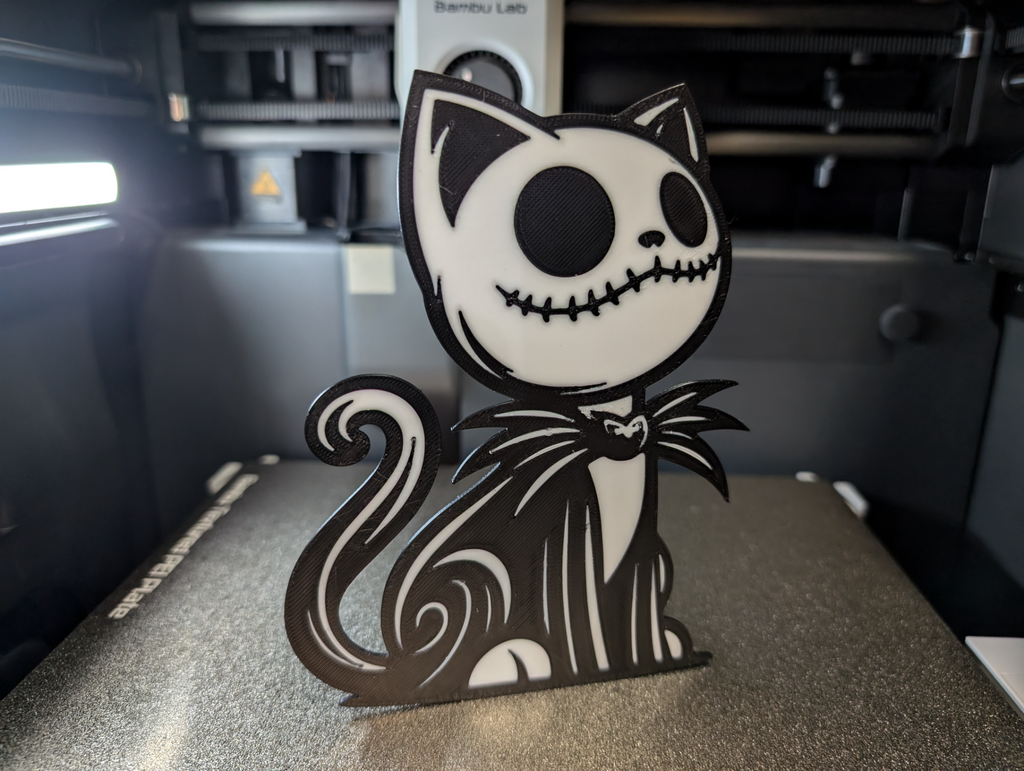 Jack Skellington Cat