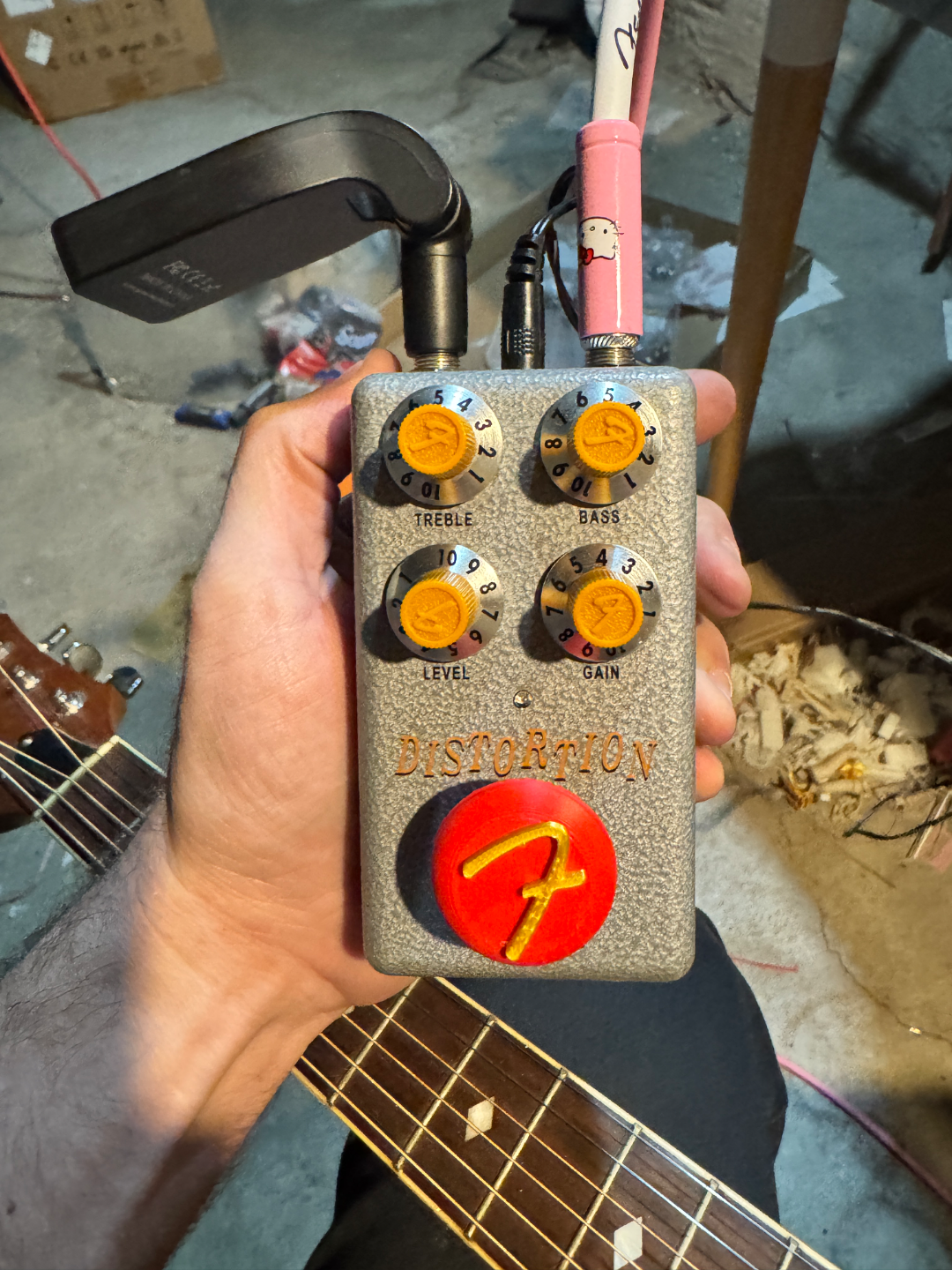 Fender Hamertone Stomp Box Switch Cover