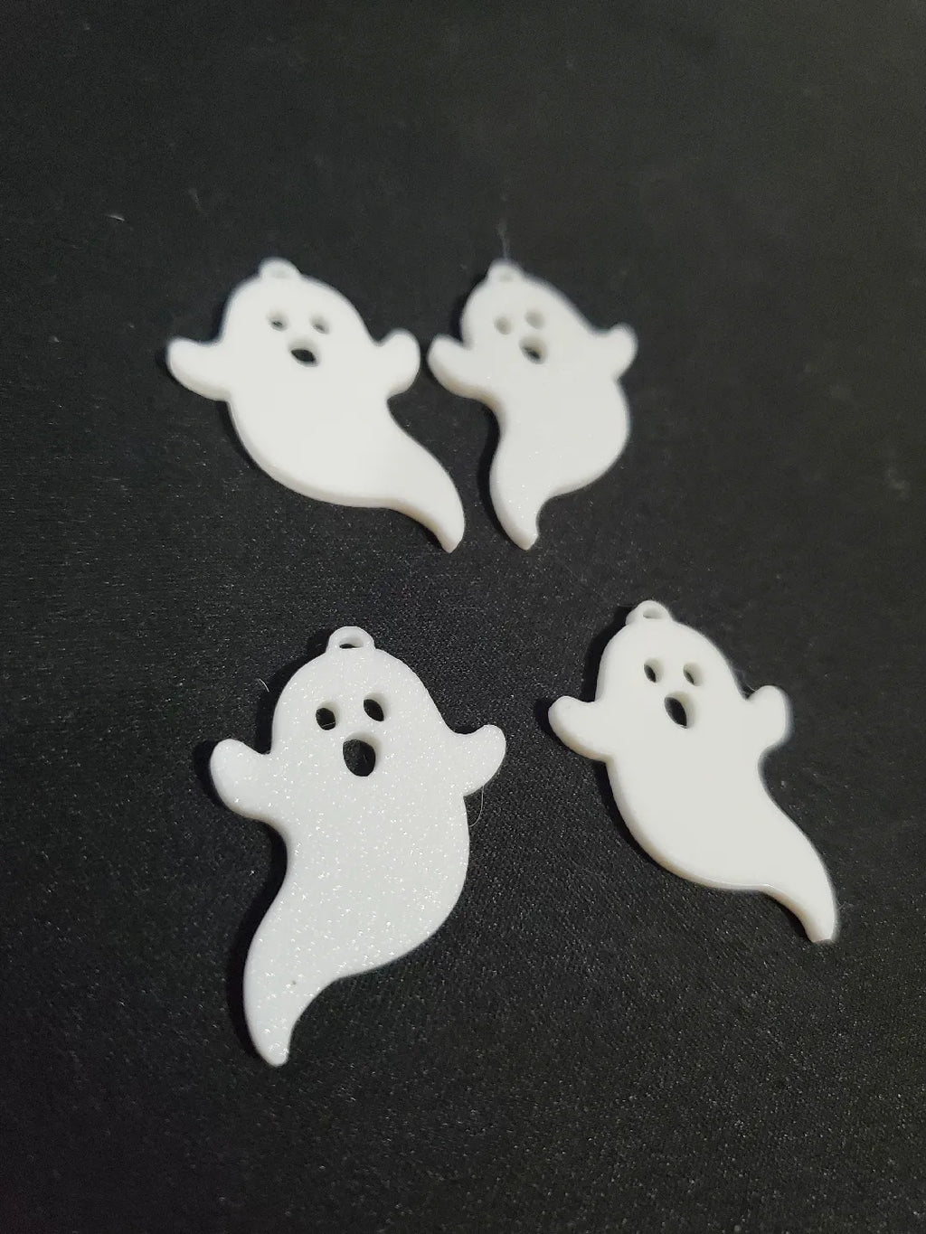 Simple Ghost Earrings - 1 color no AMS needed