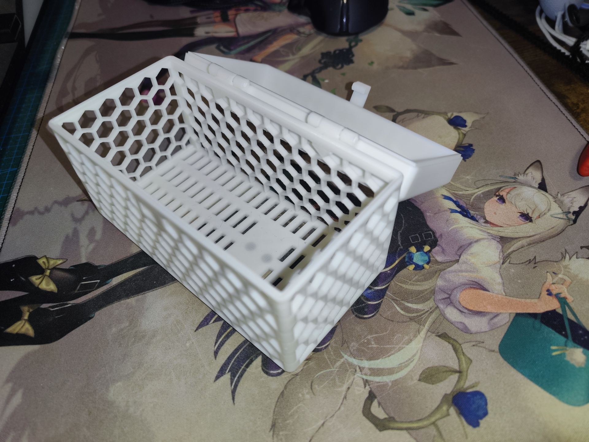镂空收纳盒