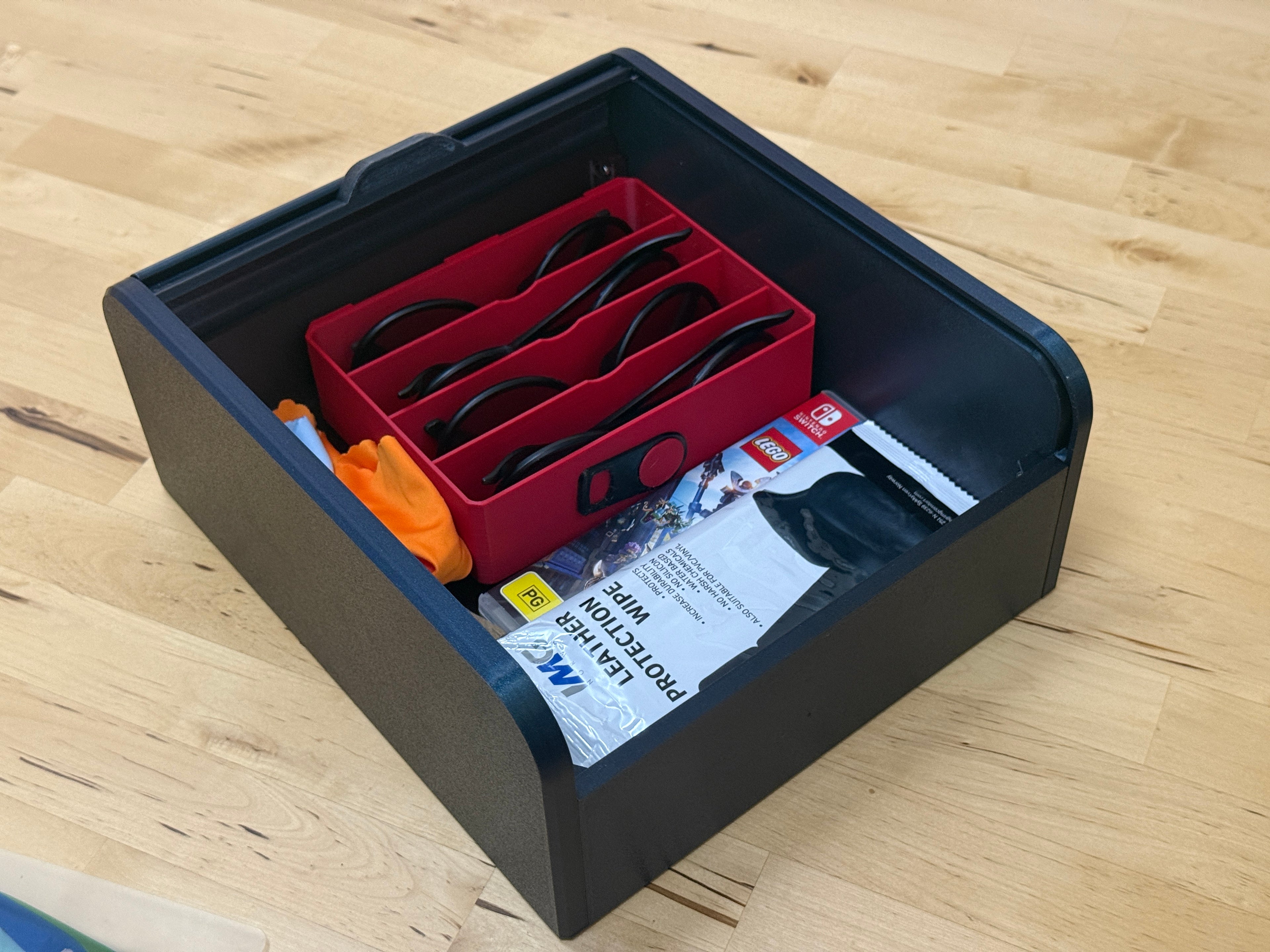 A Gridfinity Tambour Box