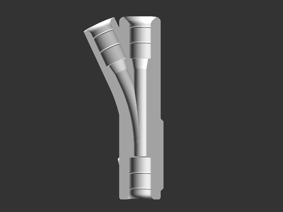 Straight AMS Y-Splitter