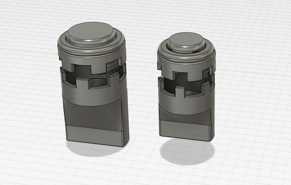 OSBMX v2 - Open Source Button LP v2 - 24mm + 30mm