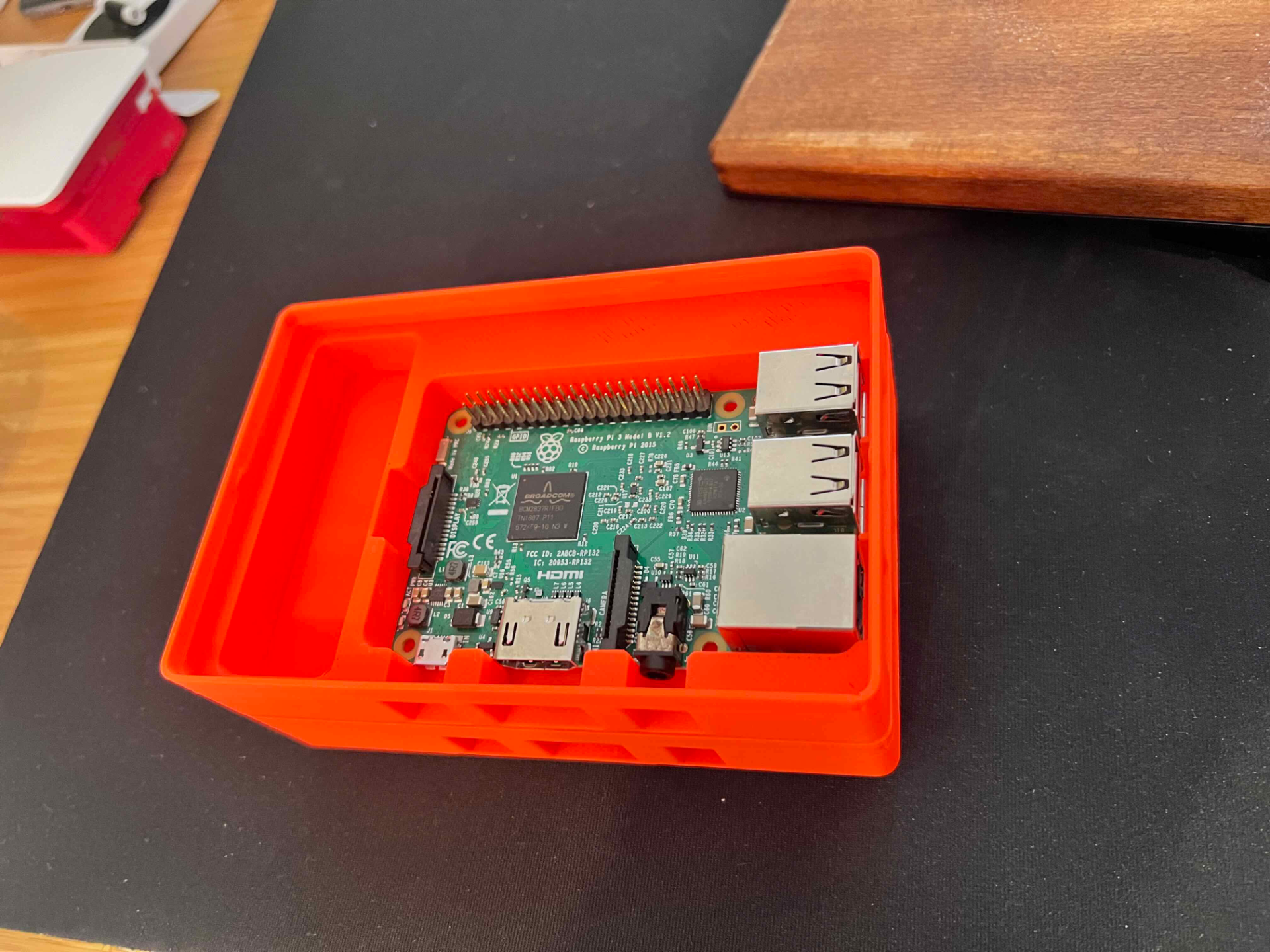 Raspberry Pi 3 B gridfinity case