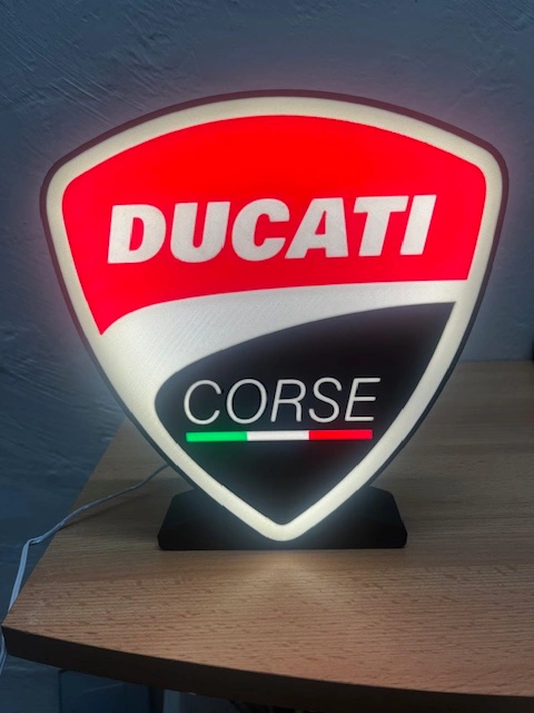 Lampada ducati Corse