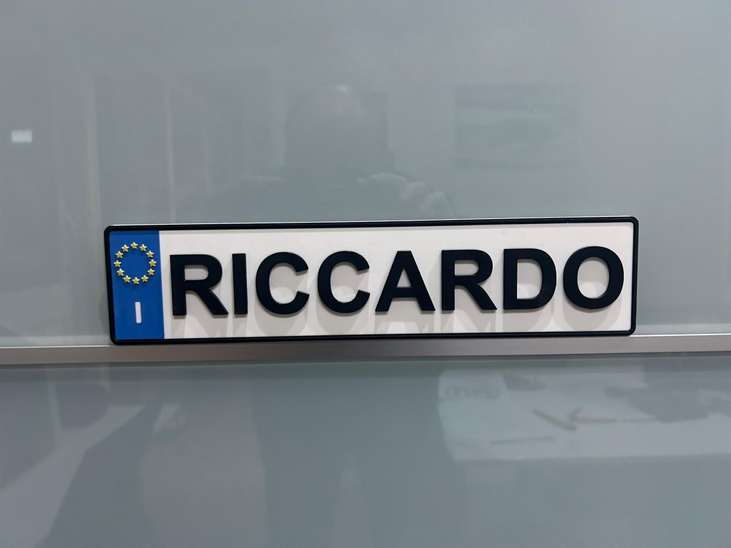 Targa Personalizzabile IT
