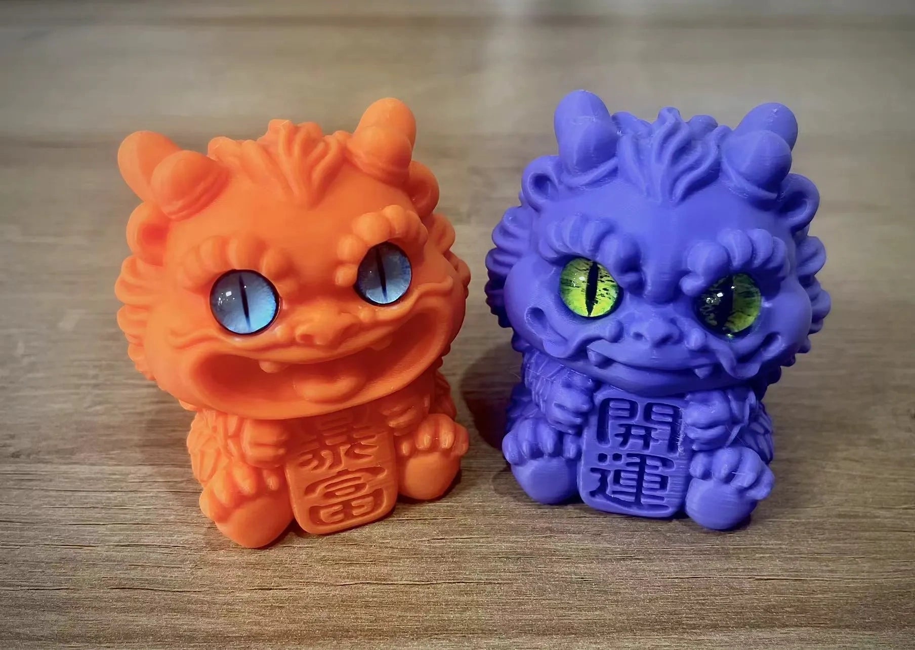 可装眼球的醒狮