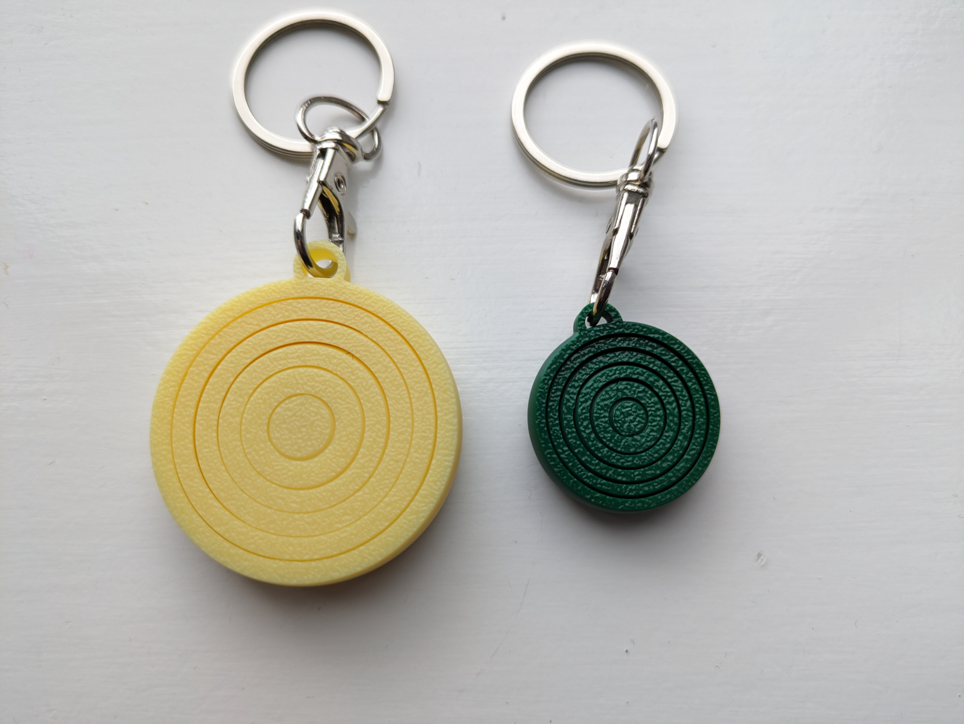 Rotating Rings Keyring / Toy