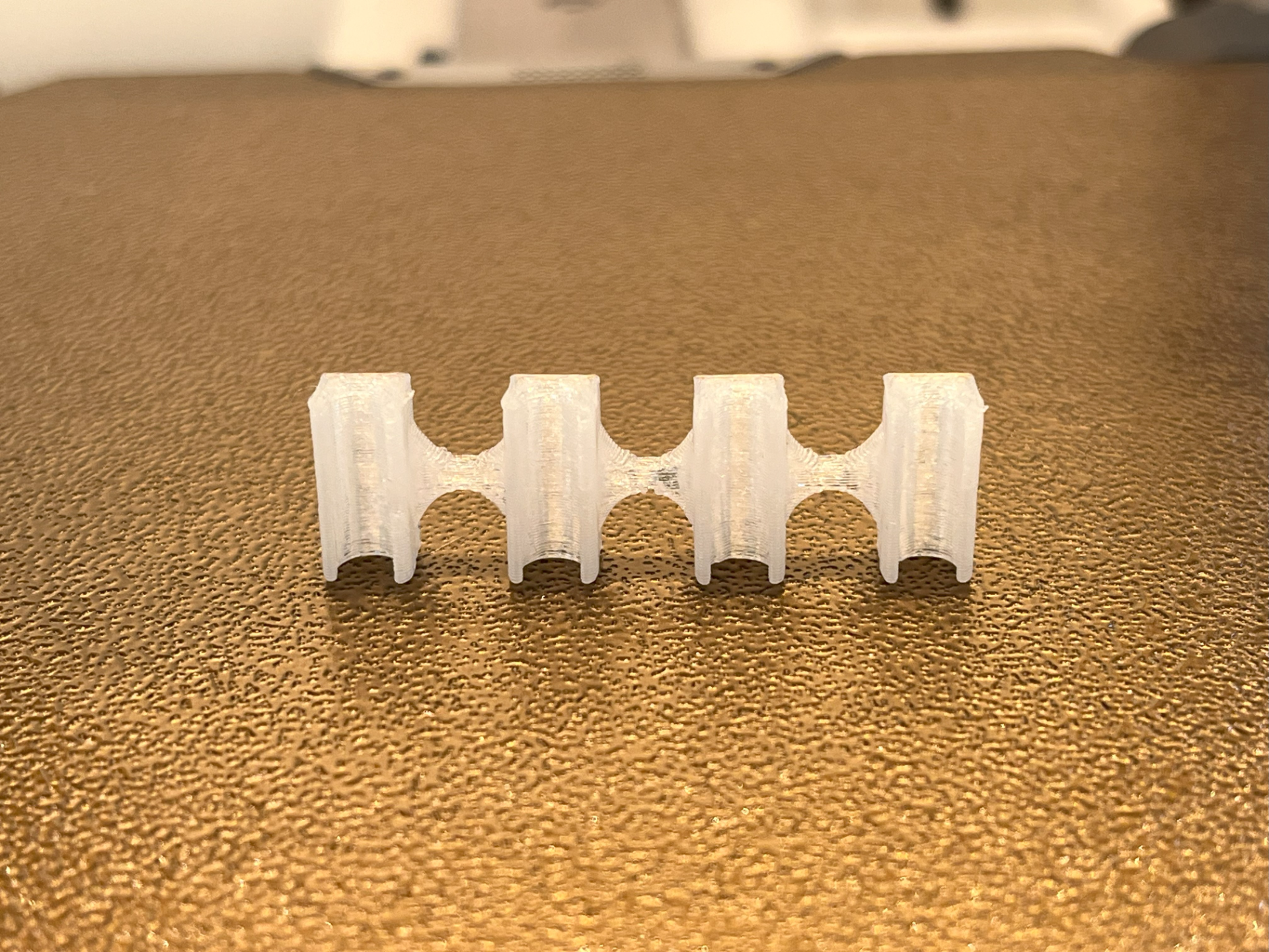 4x PTFE tube holder lite