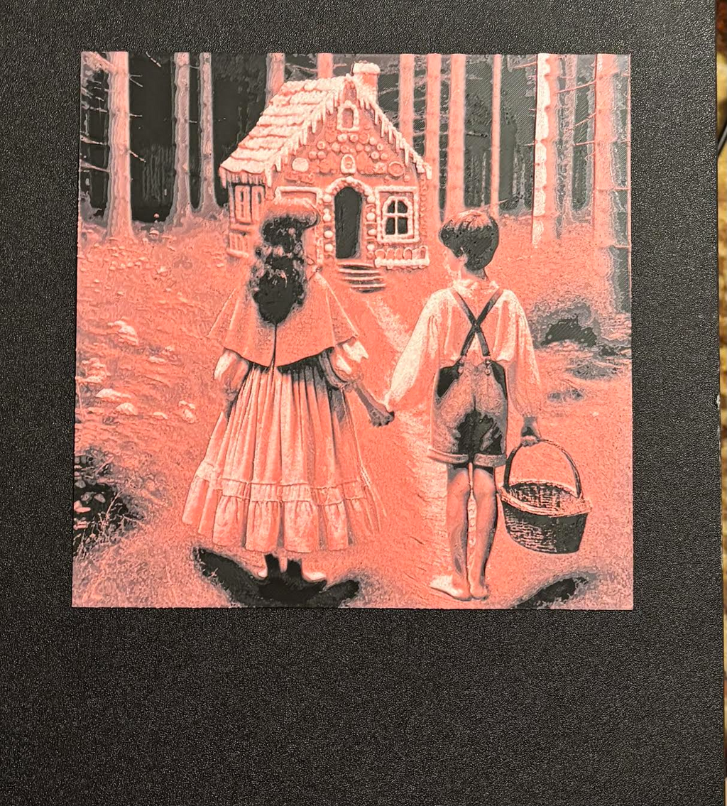 Hueforge Hasel and Gretel