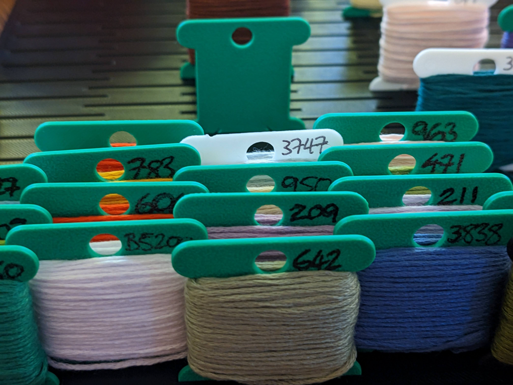 Thread card holder