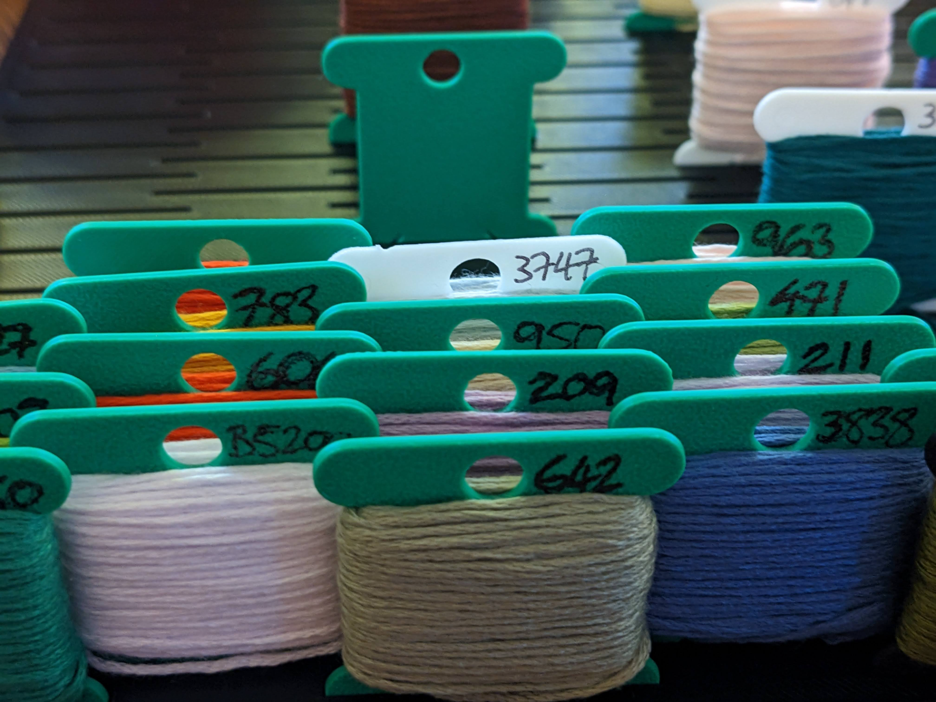 Thread card holder
