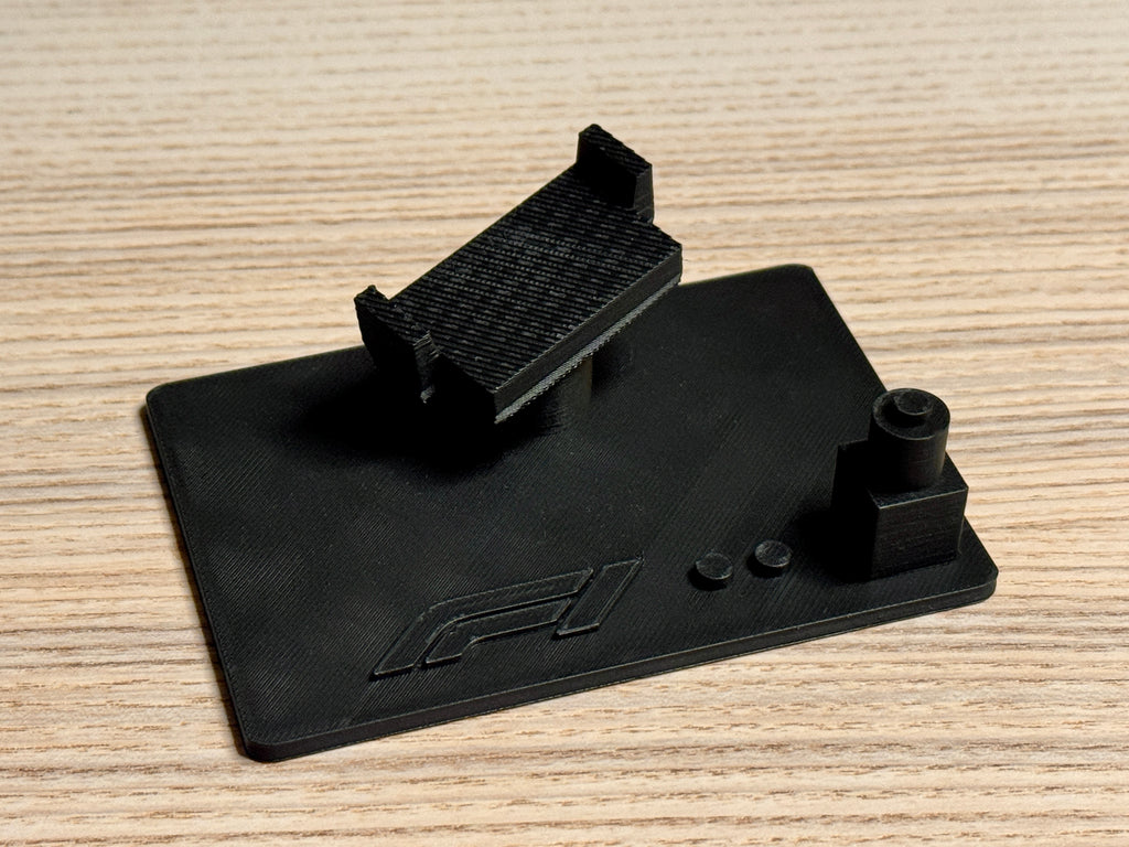 LEGOs F1 APXGP stand
