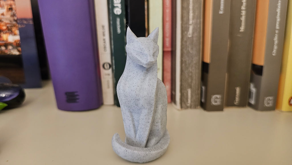 Cat sculpture