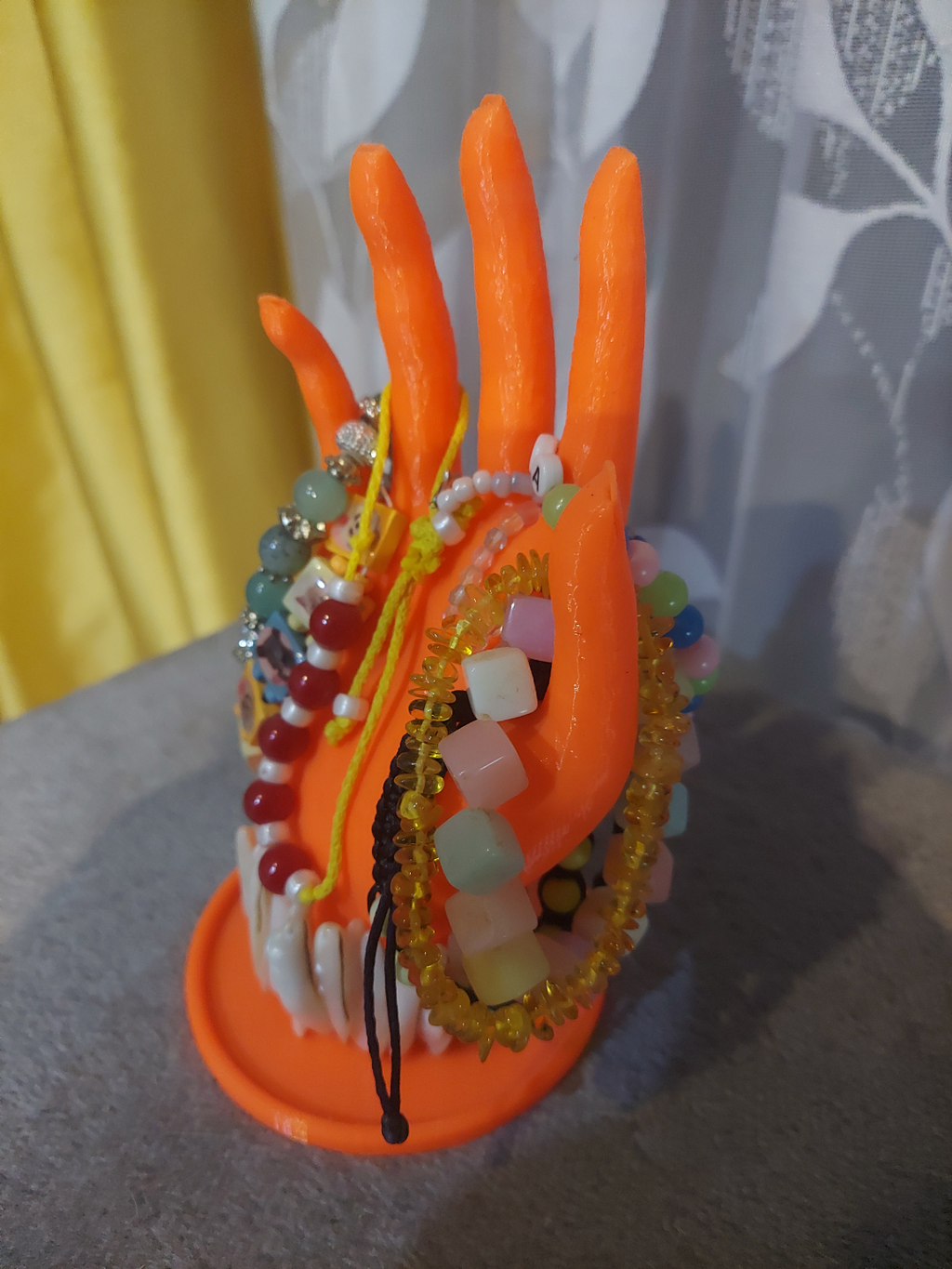 Jewelry hand.