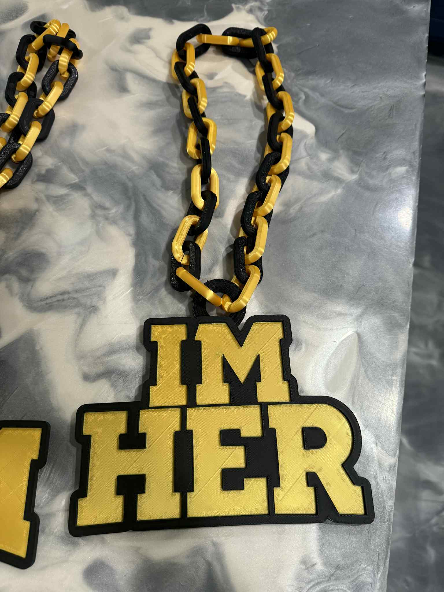 IM HER Necklace Pendant