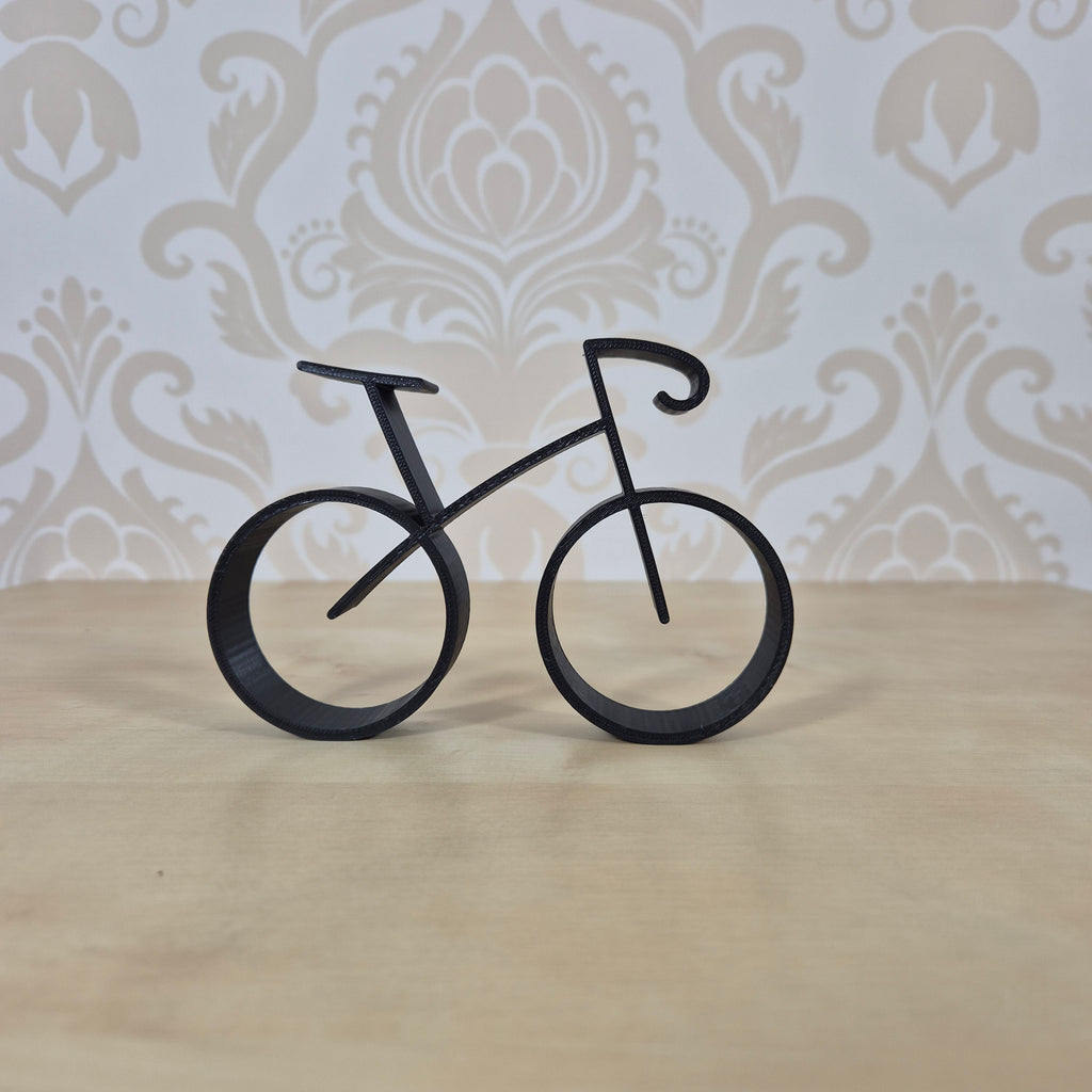 Minimalist Bicycle Decoration - line art