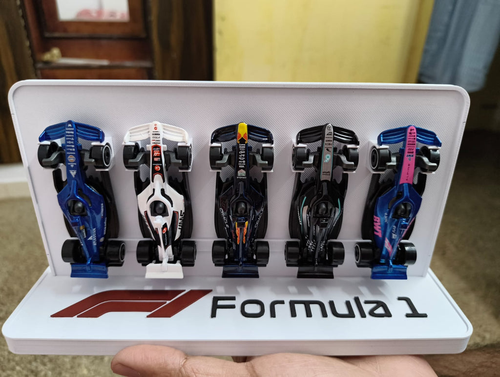 Hot Wheels F1 Variable Pack Display Stand