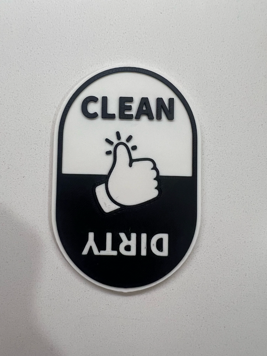 Clean or Dirty Dishwasher sign