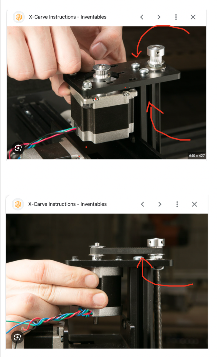 XCarve Z-Carriage Belt Tensioning Wedges