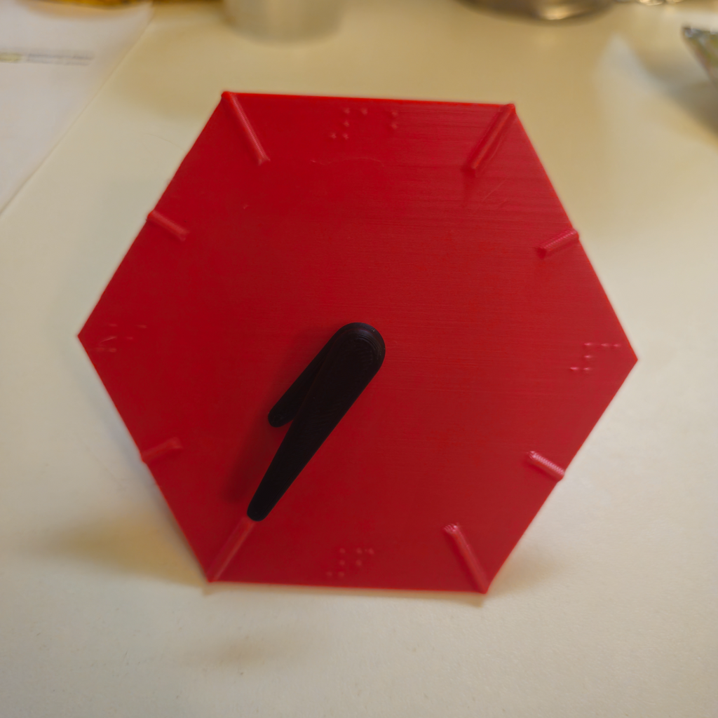 Braille Clock