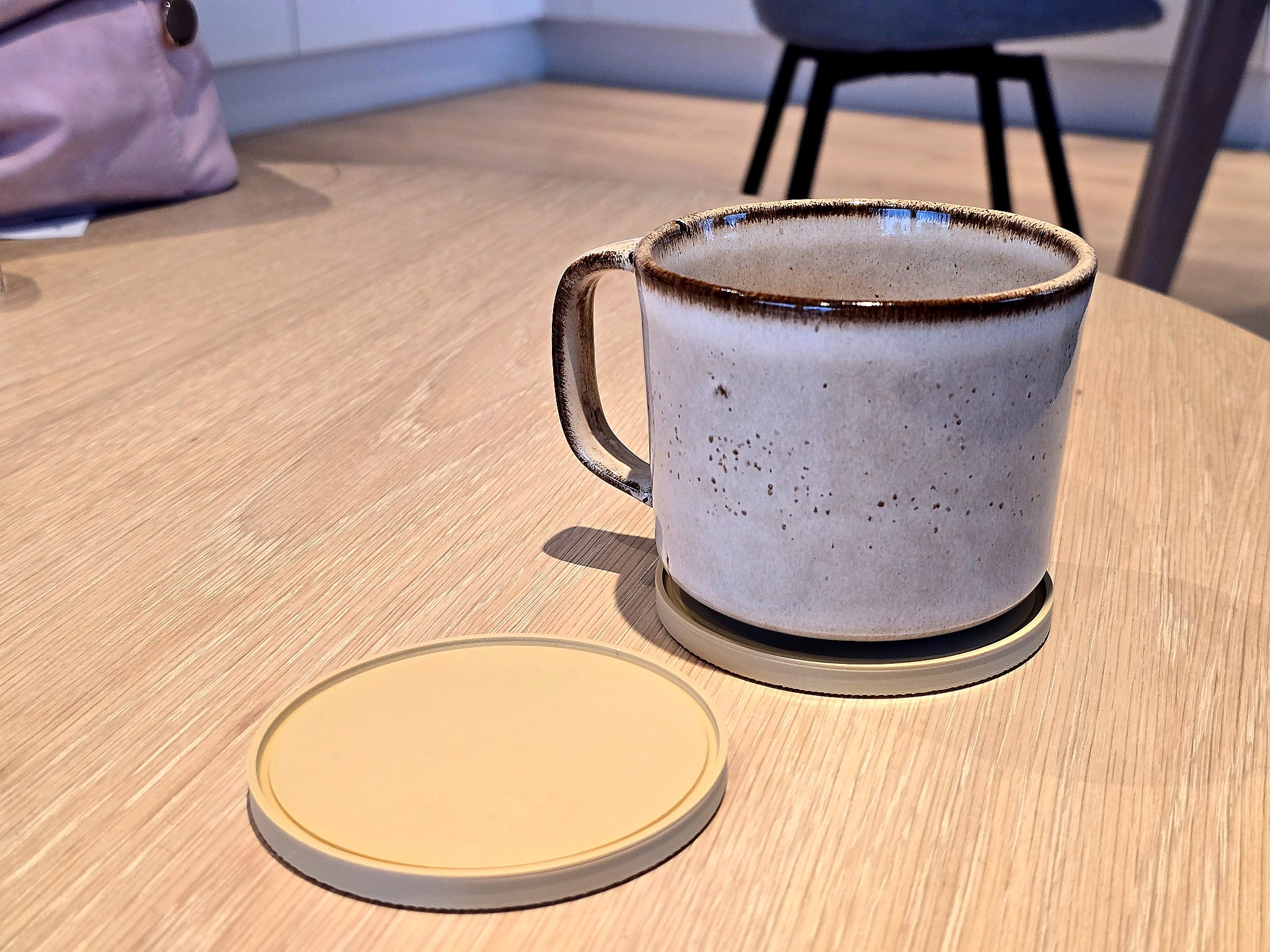 Zen Ring Coaster, Japandi‑style (stackable)