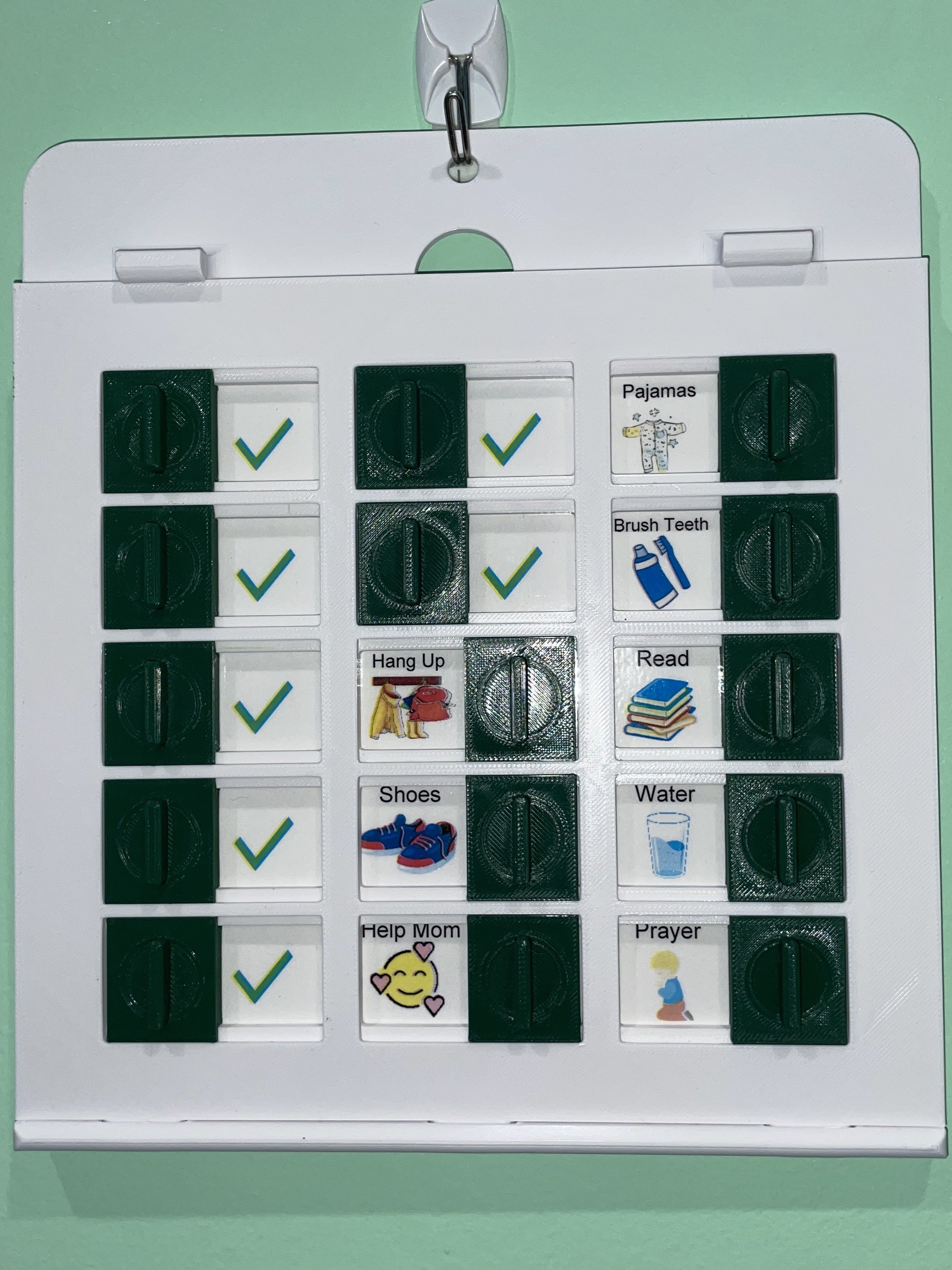 Routine Checklist Board