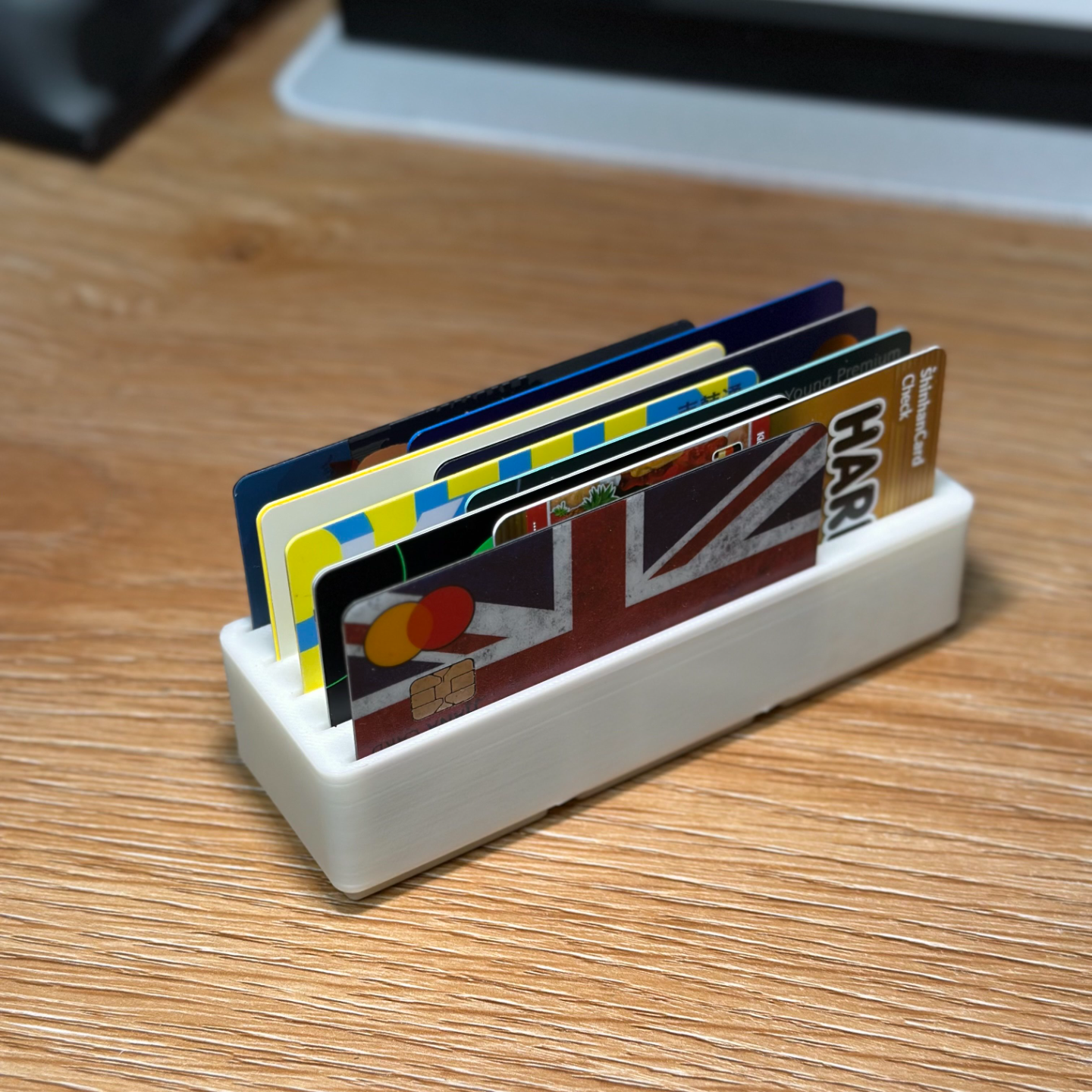 Gridfinity 1X3 - 9 Credit Card Holder with magnets
