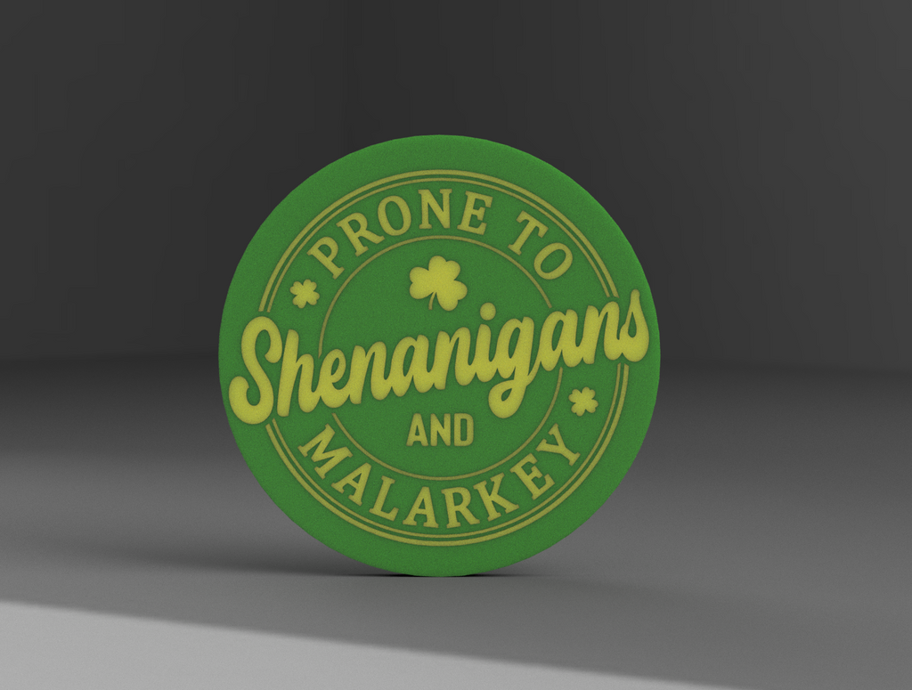 St. Patrick's Coaster