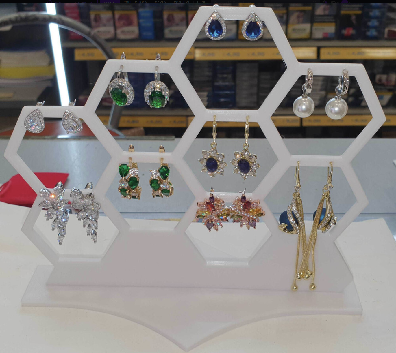 earring display stand