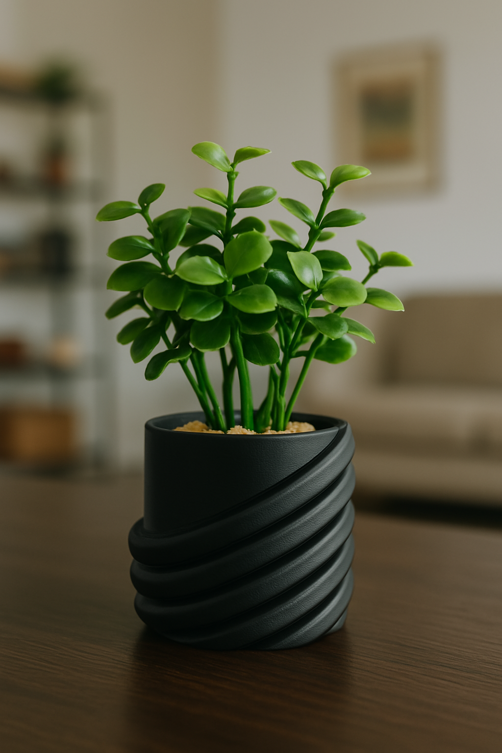 Elegant Chique Spiral Planter