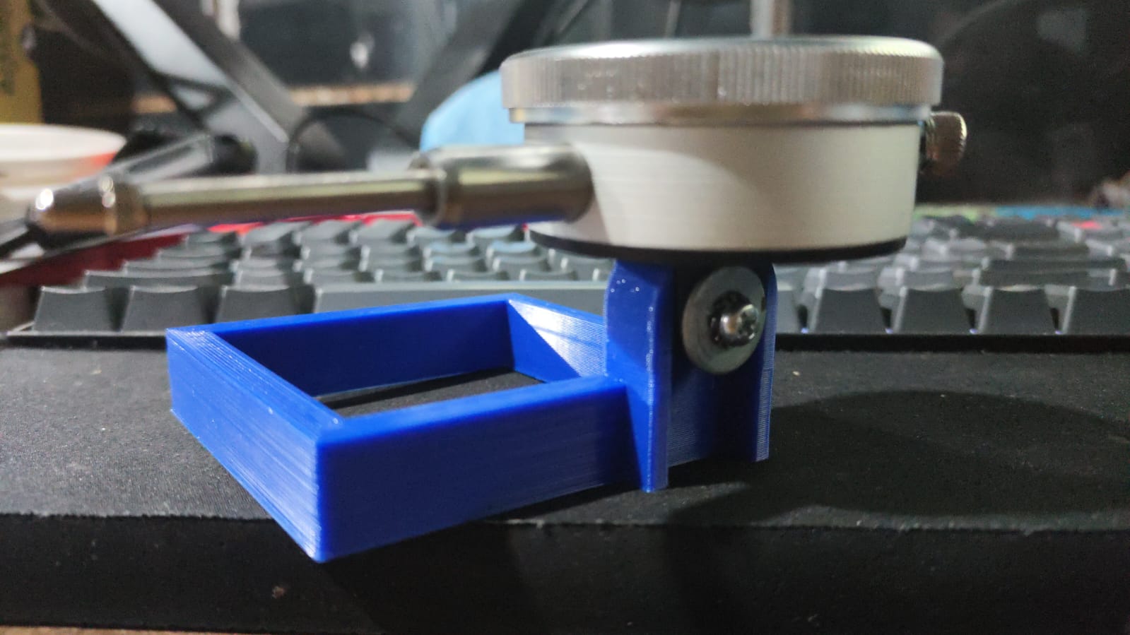 Ender 3 V2 Neo Dial Gauge Mount