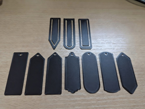 10 Bookmark Templates - Public Domain