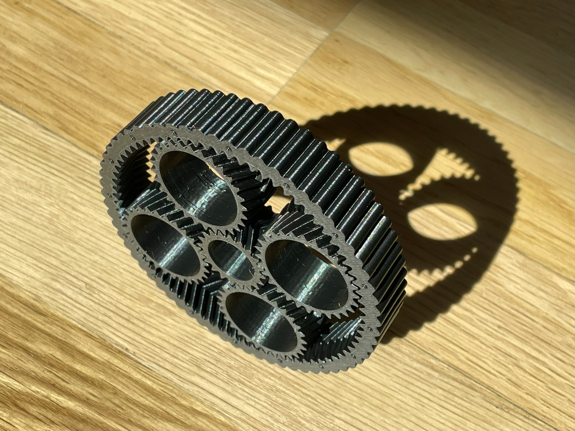 Fast Planetary Gear Spinner w/ gear ratio 4.8:1