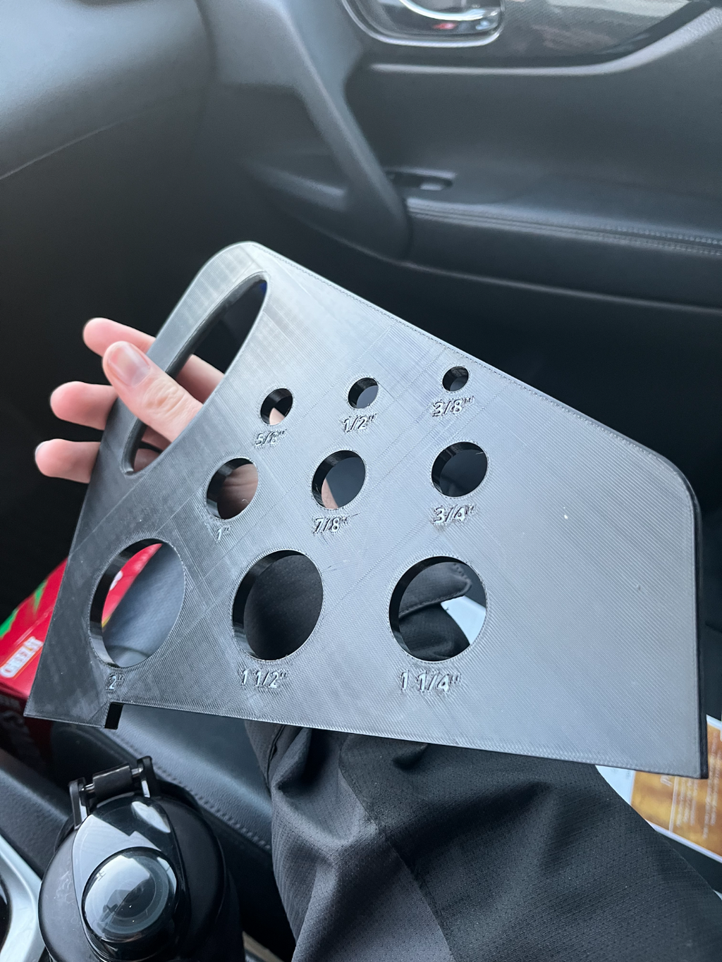 Saw Guide w/ Drill Hole Template