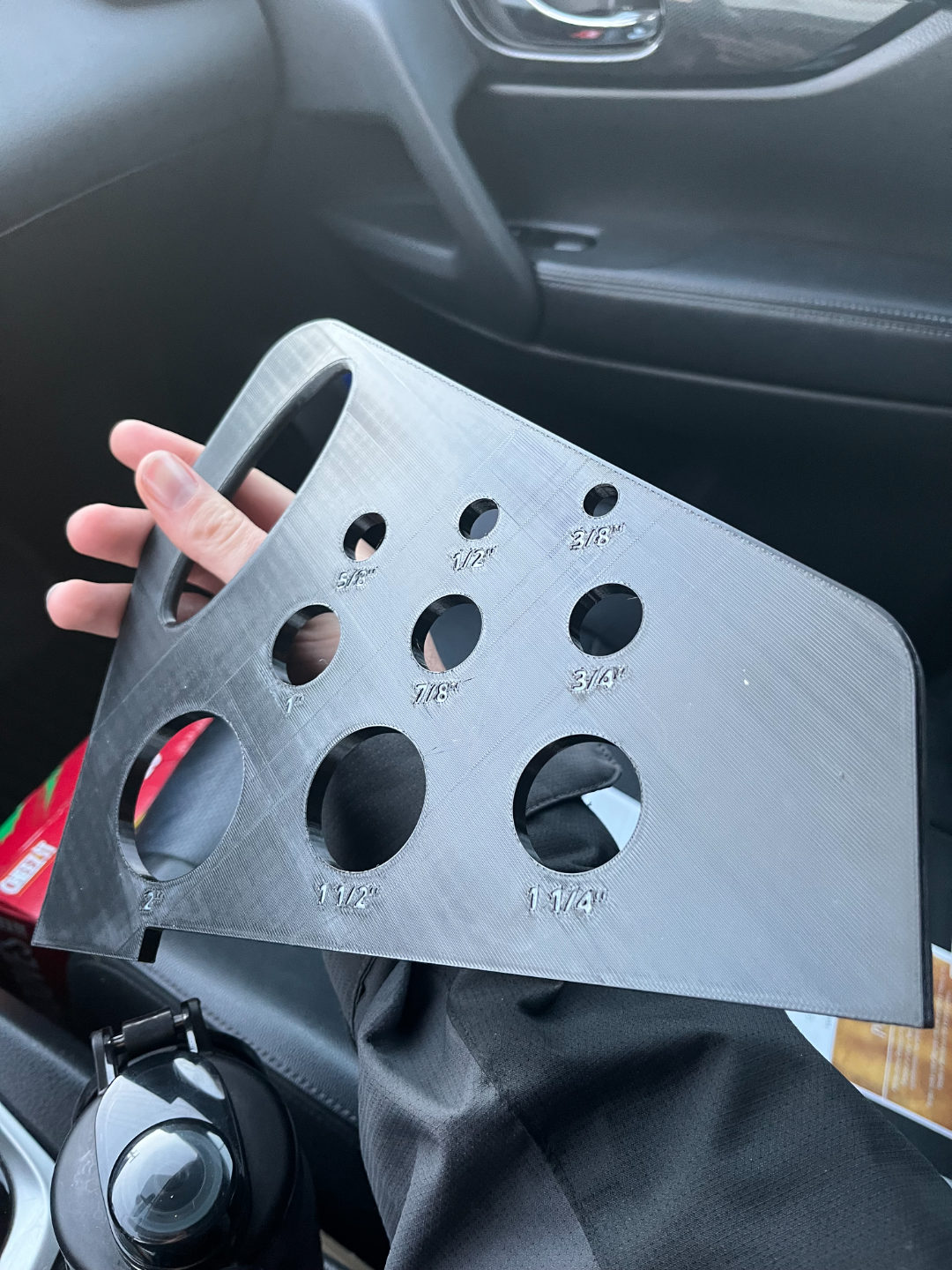 Saw Guide w/ Drill Hole Template