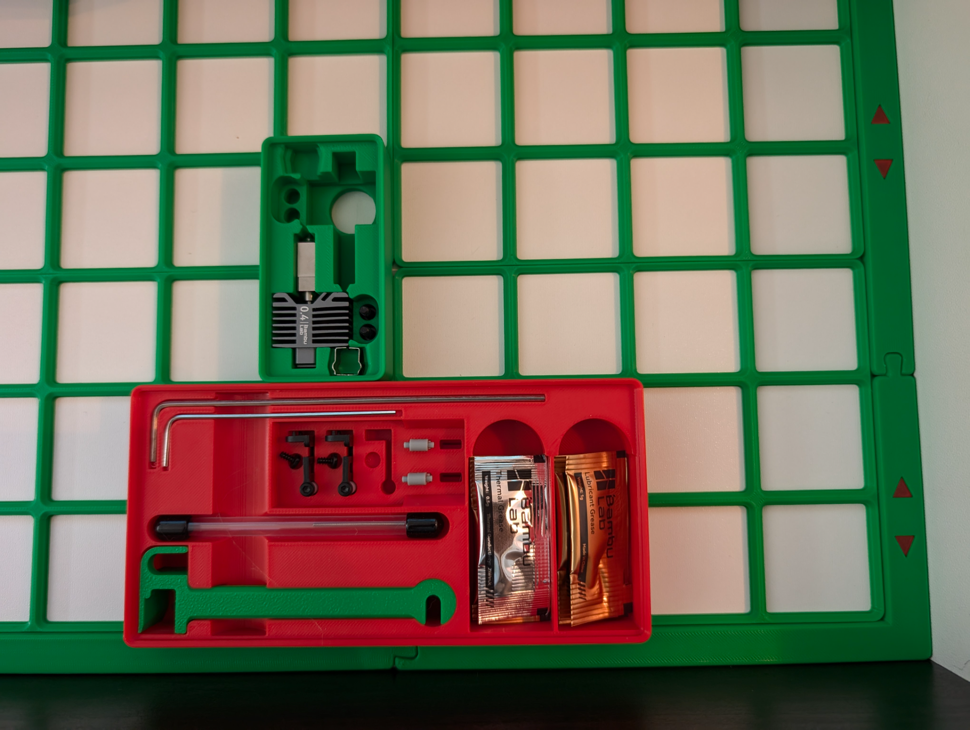 Ikea MICKE Desk Gridfinity Drawer