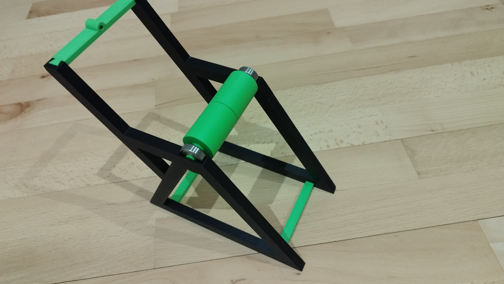 Spoolholder with bearings