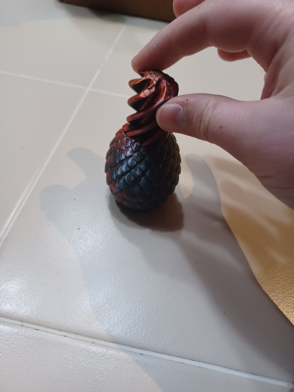 Spiral Fidget Dragon Egg