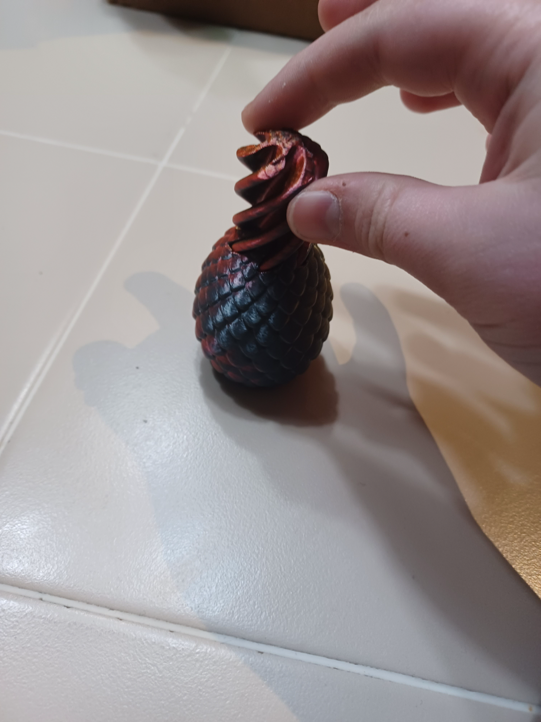 Spiral Fidget Dragon Egg