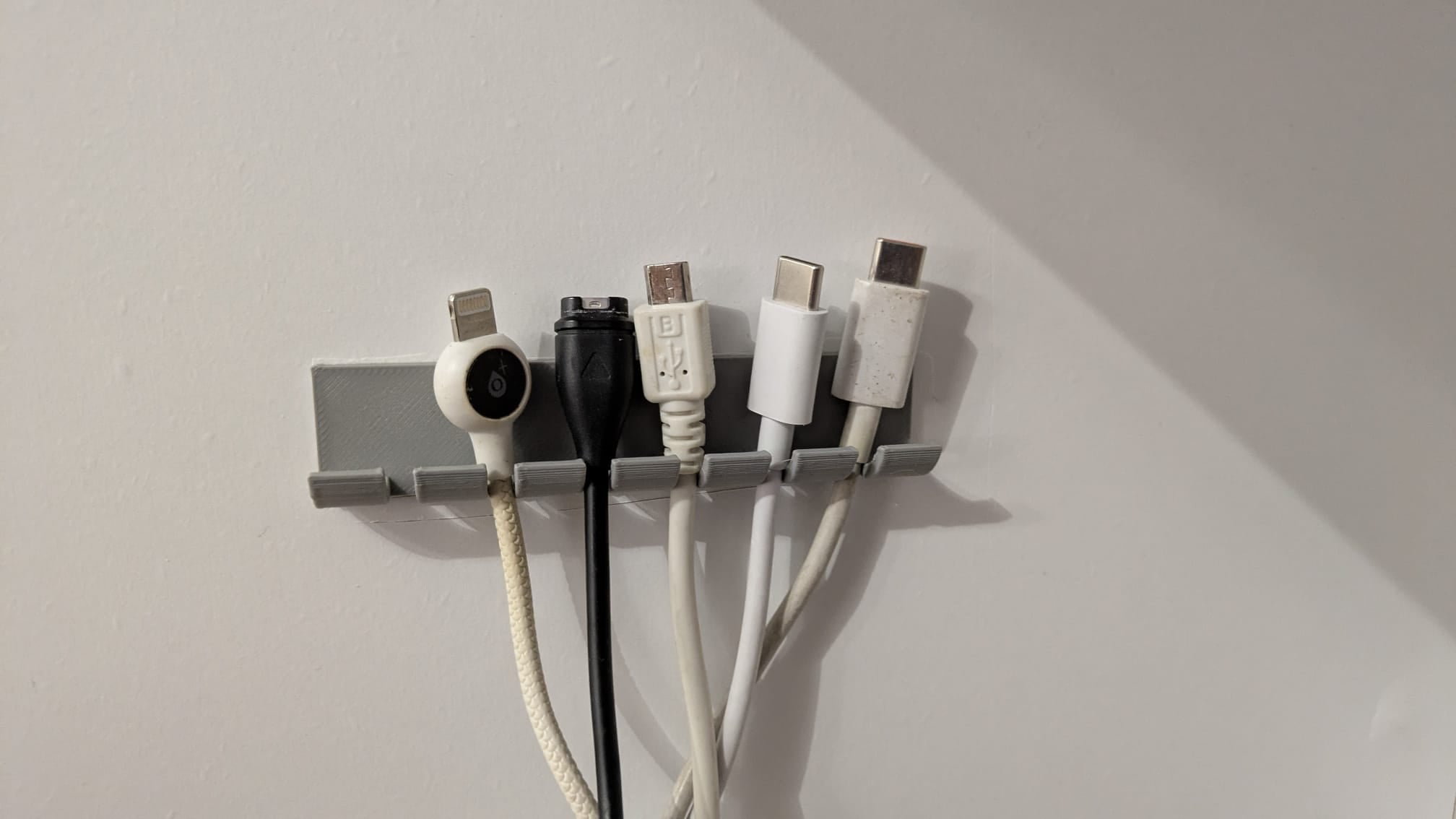 Wall-Mounted Cable Organizer & Management Rack