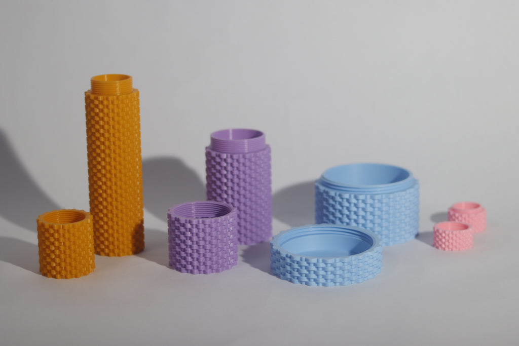 Parametric woven container