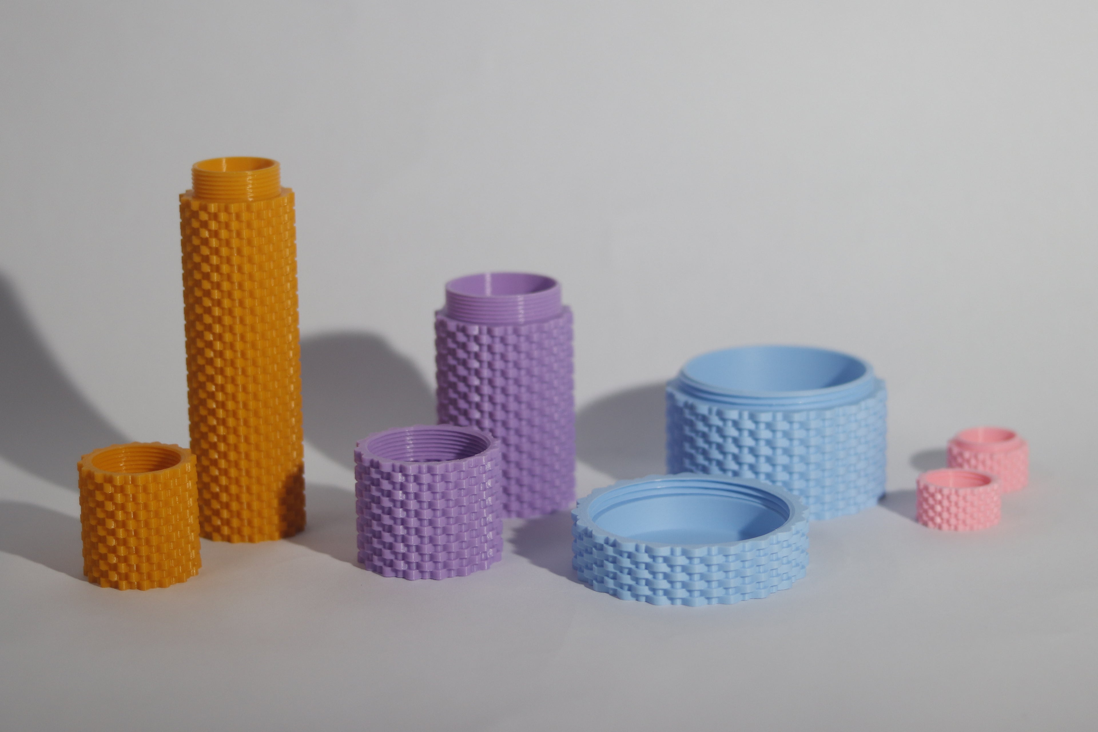 Parametric woven container