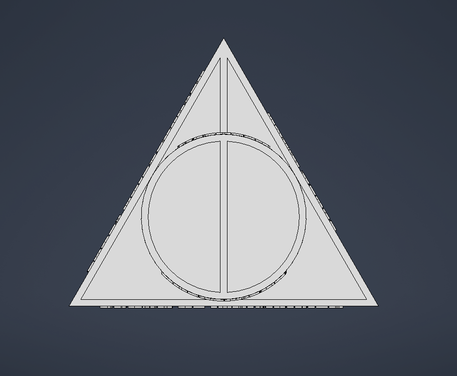 Deathly Hallows Pencil Holder
