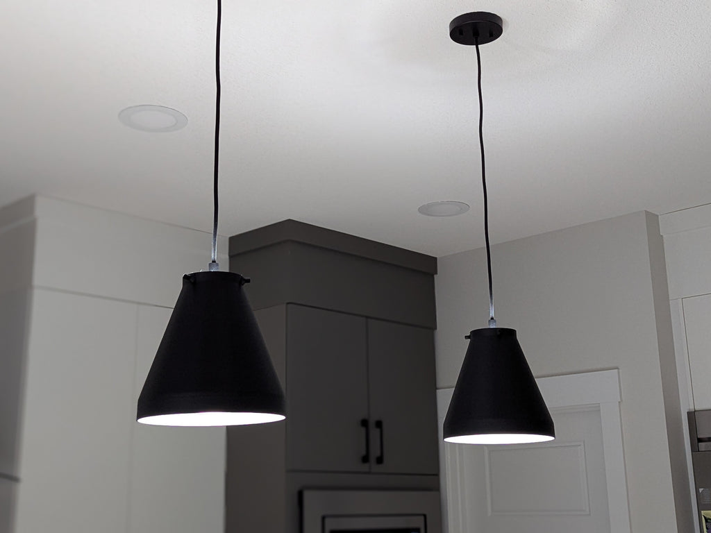 Modern Glare-Free Pendant Shade & Reflector