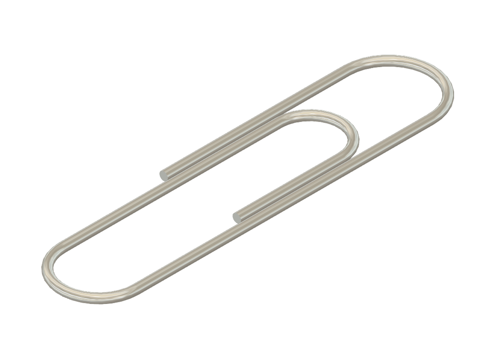 3D-Design Paper Clip