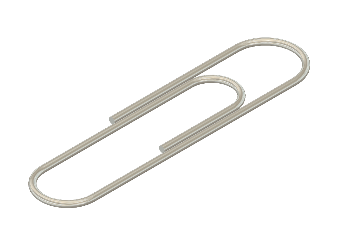 3D-Design Paper Clip
