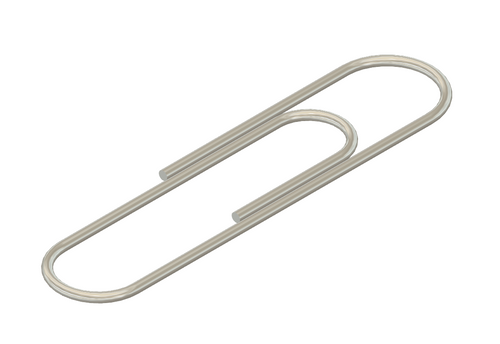 3D-Design Paper Clip