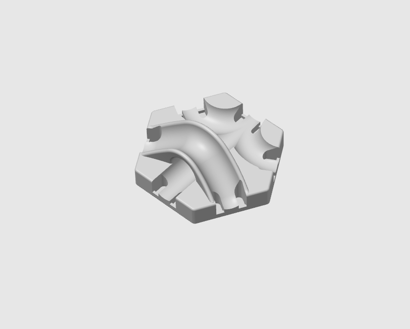 CurvyBridge tile Gravitrax compatible