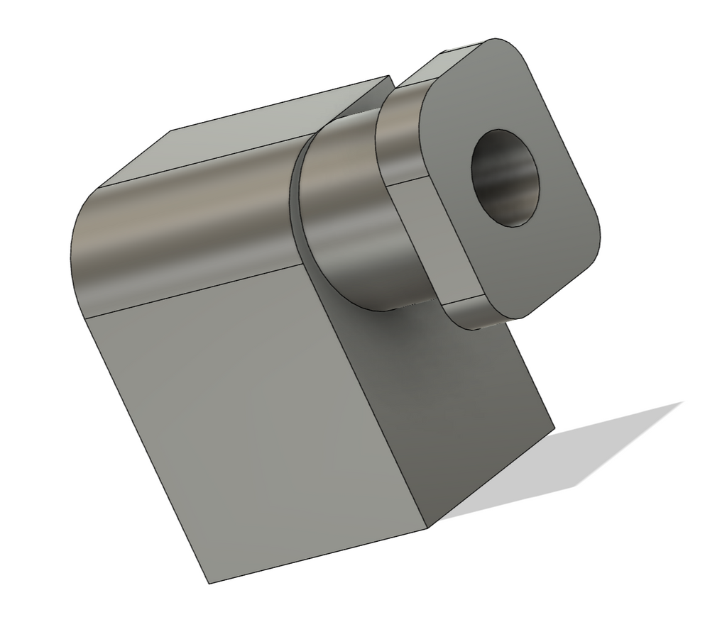 Injora 7kg Servo Adapter M2 CR18P laydown Servo